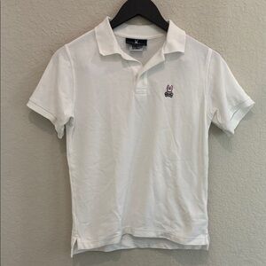 Psycho Bunny White Polo Shirt